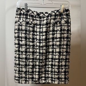 vintage chanel tweed skirt